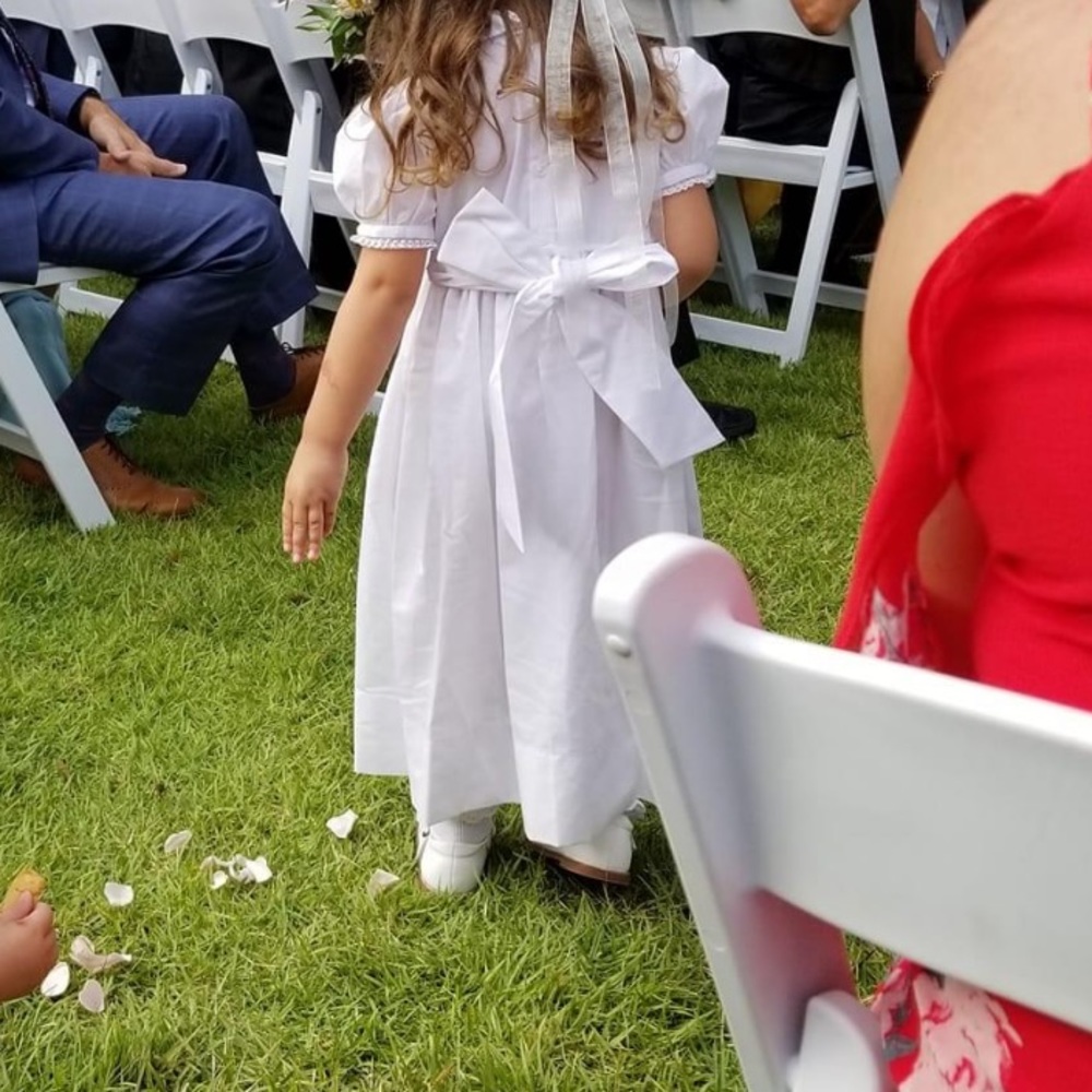 Feltman brothers flower girl dress